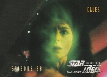 Clues (#363) | 1996 SkyBox Star Trek: TNG Season 4 | EX - Picture 1 of 1