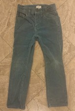Crewcuts Boys Blue Corduroy Pants Size 5 Adjustable Waist J.Crew Kids