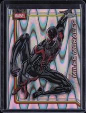 2026 Topps Chrome Marvel Comics #78 Miles Morales RayWave Refractor