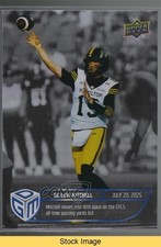 2025 All-Sports Game Dated Moments CFL Silver Bo Levi Mitchell #CFL-8 READ 11fi