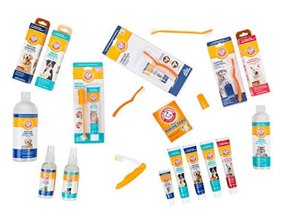 Arm & Hammer Dog Water Additive for Dental Care - Bad Breath 16 Fl Oz 3 PACKS