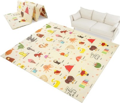 Trintion Faltbare Spielmatte - Extra Große Wasserdichte Schaumstoffmatte 150x180