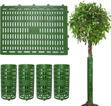 4Pack Tree Trunk Protectors Mesh Tree Bark Protector Plant Cover Tree Guards