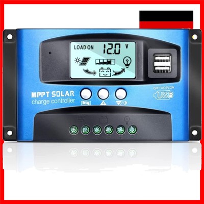 Automatischer 100A MPPT Solarladeregler für 12V/24V Batterien - Hohe Effizienz