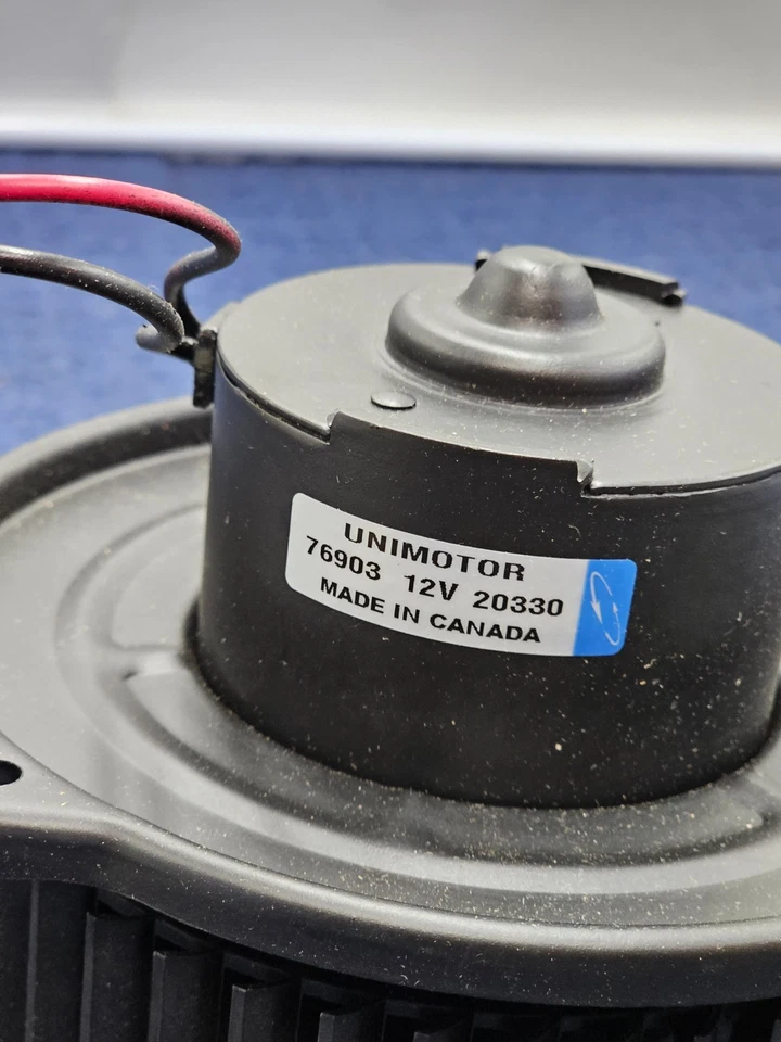 Motor soplador de climatización 76903 con rueda para Mazda RX-8 2003 2011 Toyota Corolla Foto 3 de 4