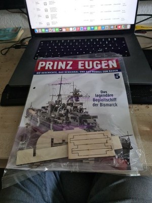 Hachette Prinz Eugen Modellbau Bausatz Nr. 5