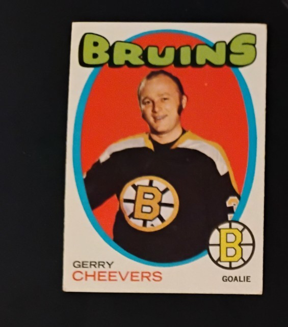 1971-72 Topps Gerry Cheevers #54 near mint (see scan)