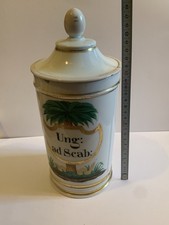 Pot A Pharmacie Deroche Onguent Contre La Gale XIXe Siècle 