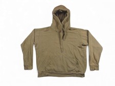 NSF Hoodie Womens Petite P Brown 100 Cotton Pullover Kangaroo Pocket Made USA