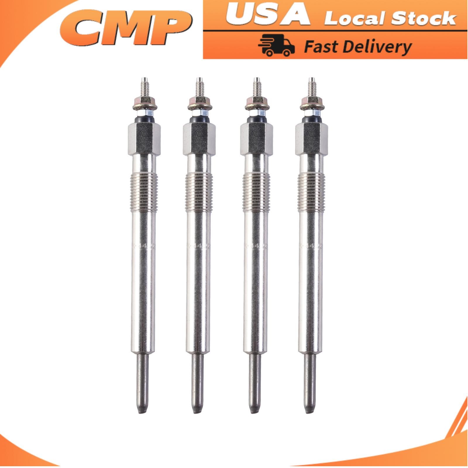 4x Glow Plug For ISUZU ELF NPR NKR 4HF1 4BE1 4BE2 4BG1 4HG1 24V 8-97033-761-0