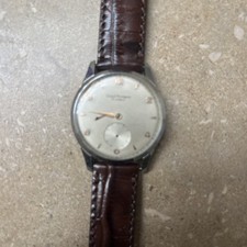 Vintage Girard Perregaux Golden Textured Dial with Golden Hands and Numerals - Image 2