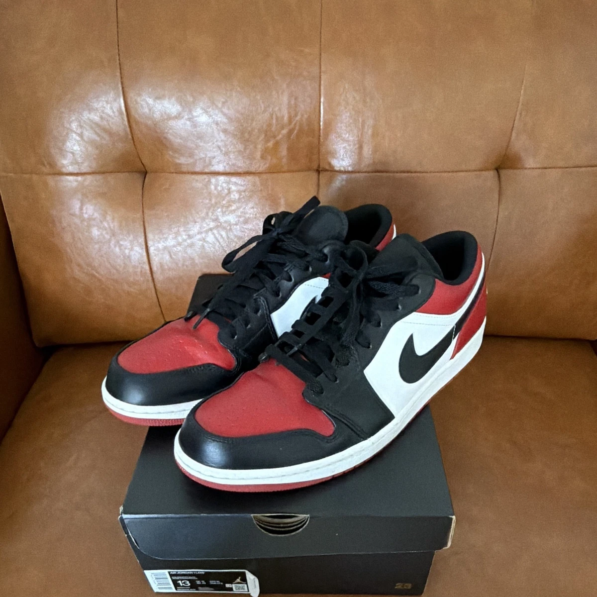 Jordan 1 Low Black Toe for Sale | Authenticity Guaranteed | eBay