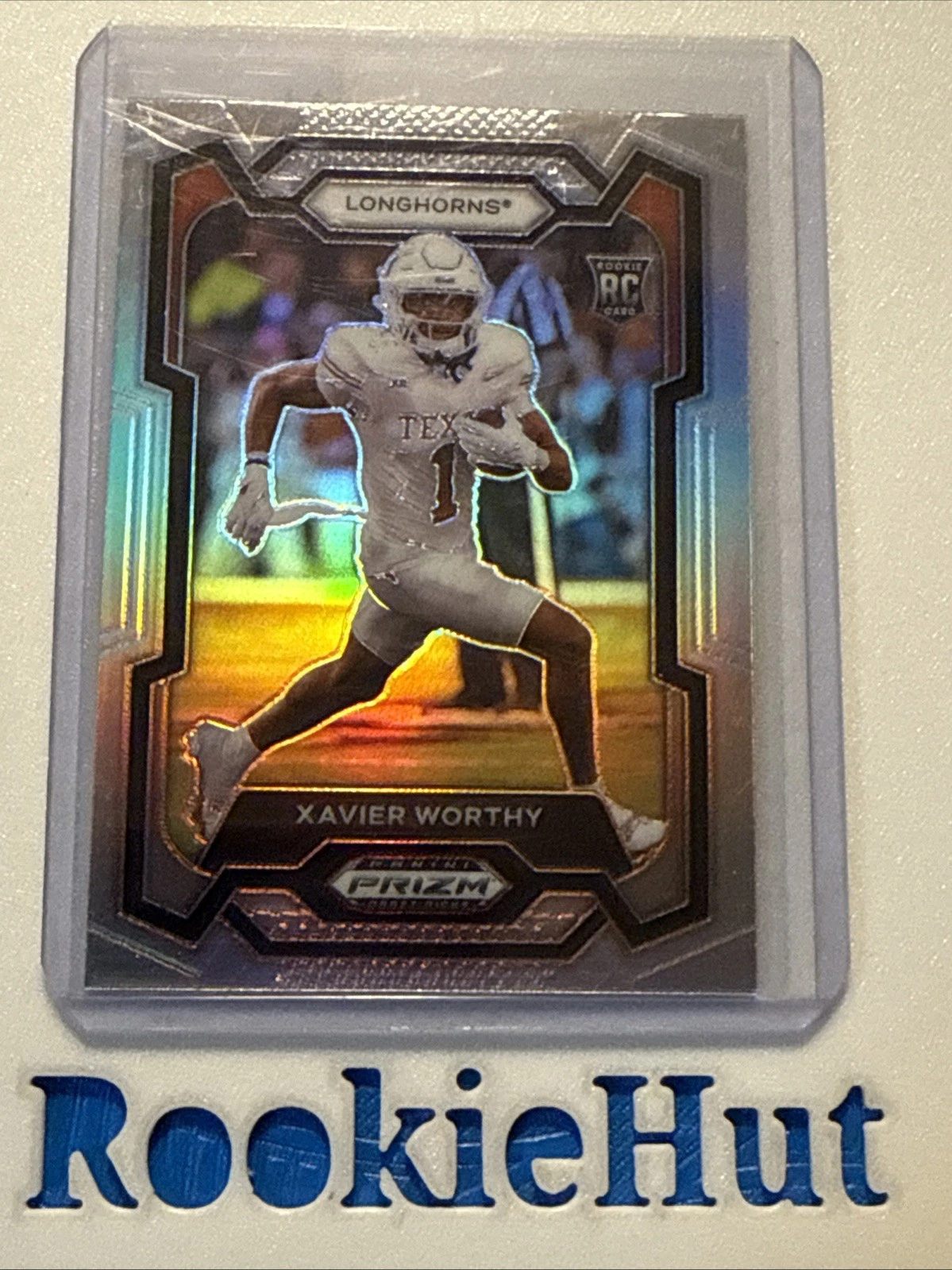 2024 Panini Prizm Draft Picks Xavier Worthy #153  Silver Prizm RC