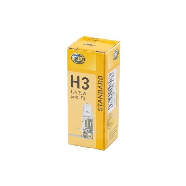 GlüHlampe Arbeitsscheinwerfer 12 V 35 W H3 Halogen Pk22S Hella FüR U.A. Fendt-image