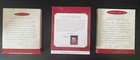 Lot of 3 Hallmark Keepsake Baseball Ornaments. Robinson, Paige, Gehrig 1995-1997 — photo 3