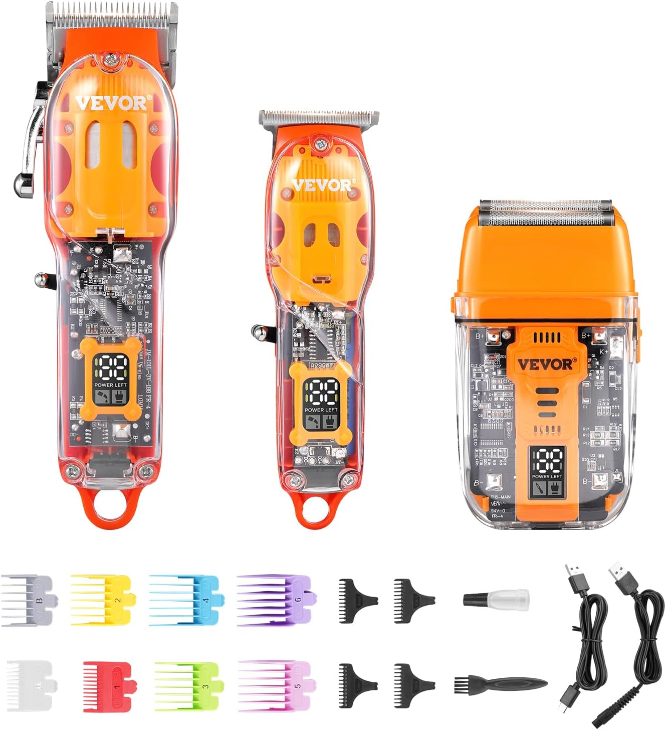 Hair Clippers for Men Professional, 3-In-1 Hair Clipper Trimmer & Razor Shaver S