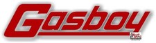 (PMPNAME-6) DIE CUT 6 RED GASBOY GASOLINE GAS...