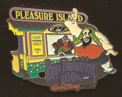 2004 WDW HAPPY THANKSGIVING VILLAINS TURKEY HUNT STROMBOLI ...