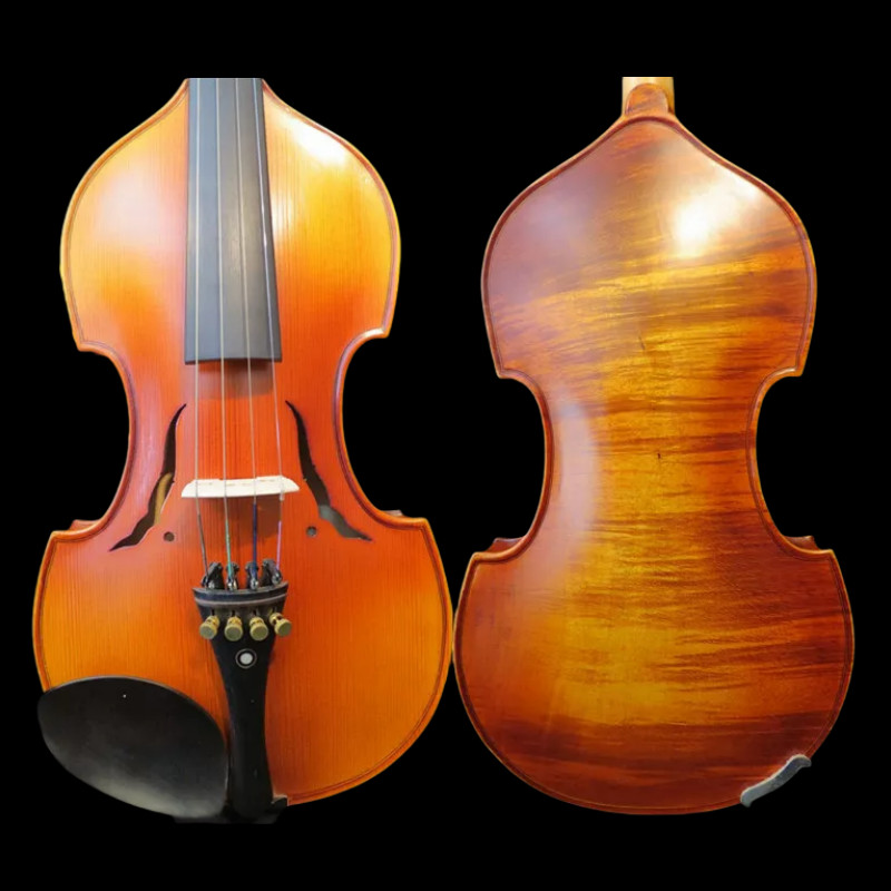 Rare baroque style song maestro 4/4.one-piece back,huge and powerful sound#14073
