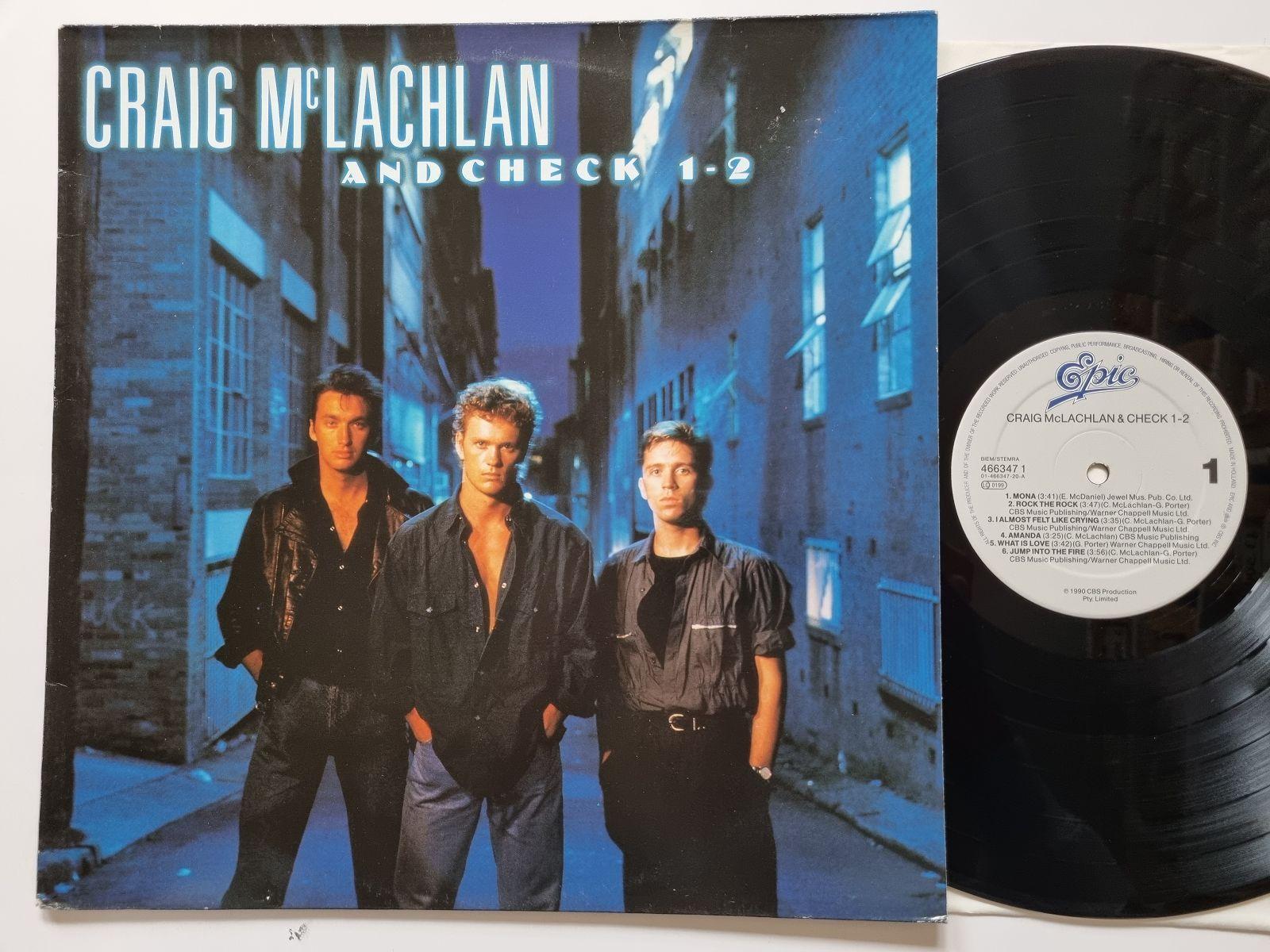 Craig McLachlan And Check 1-2 - Same Vinyl LP Netherlands