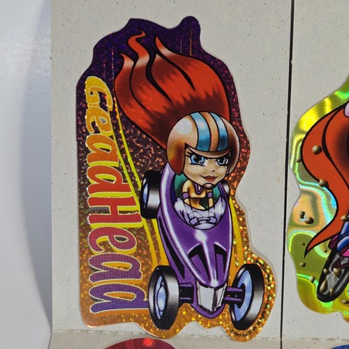 Allstar Girls Y2K Sports Holofoil Set of 15 Vending Machine Stickers 2003 - Picture 3 of 18