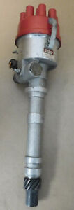 Mallory-2648201-Chevy-Dual-Point-Distributor-Iron-Gear-Mech-Advance-w-Tach-Dr