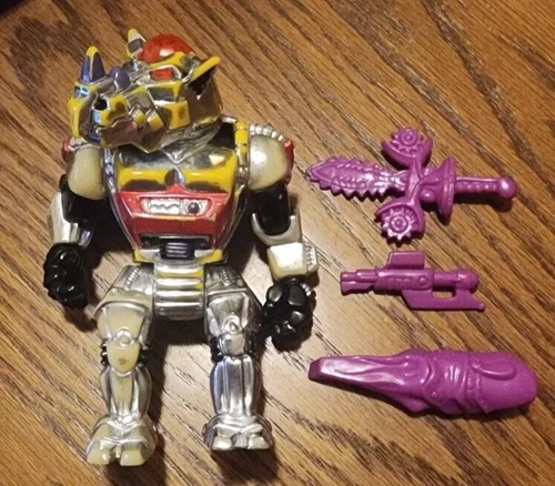 Teenage Mutant Ninja Turtles - Robotic Rocksteady  Complete TMNT 1993 Vintage