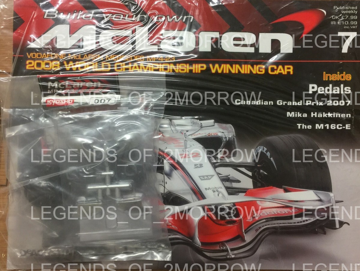 DEAGOSTINI BUILD YOUR OWN 1/8 MCLAREN MP4/23 LEWIS HAMILTON