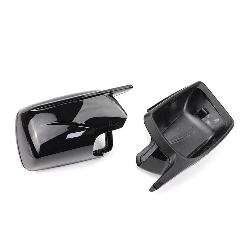 For BMW X3 E83 2003-2010 2x Glossy Black M Look Side Mirror Covers Replacement — 第 4/4 张图片