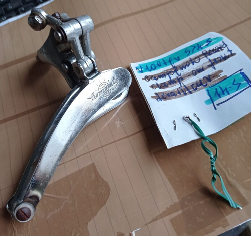 Dérailleur Avant Campagnolo Record Vintage - Pour Vélo De Course - Occasion