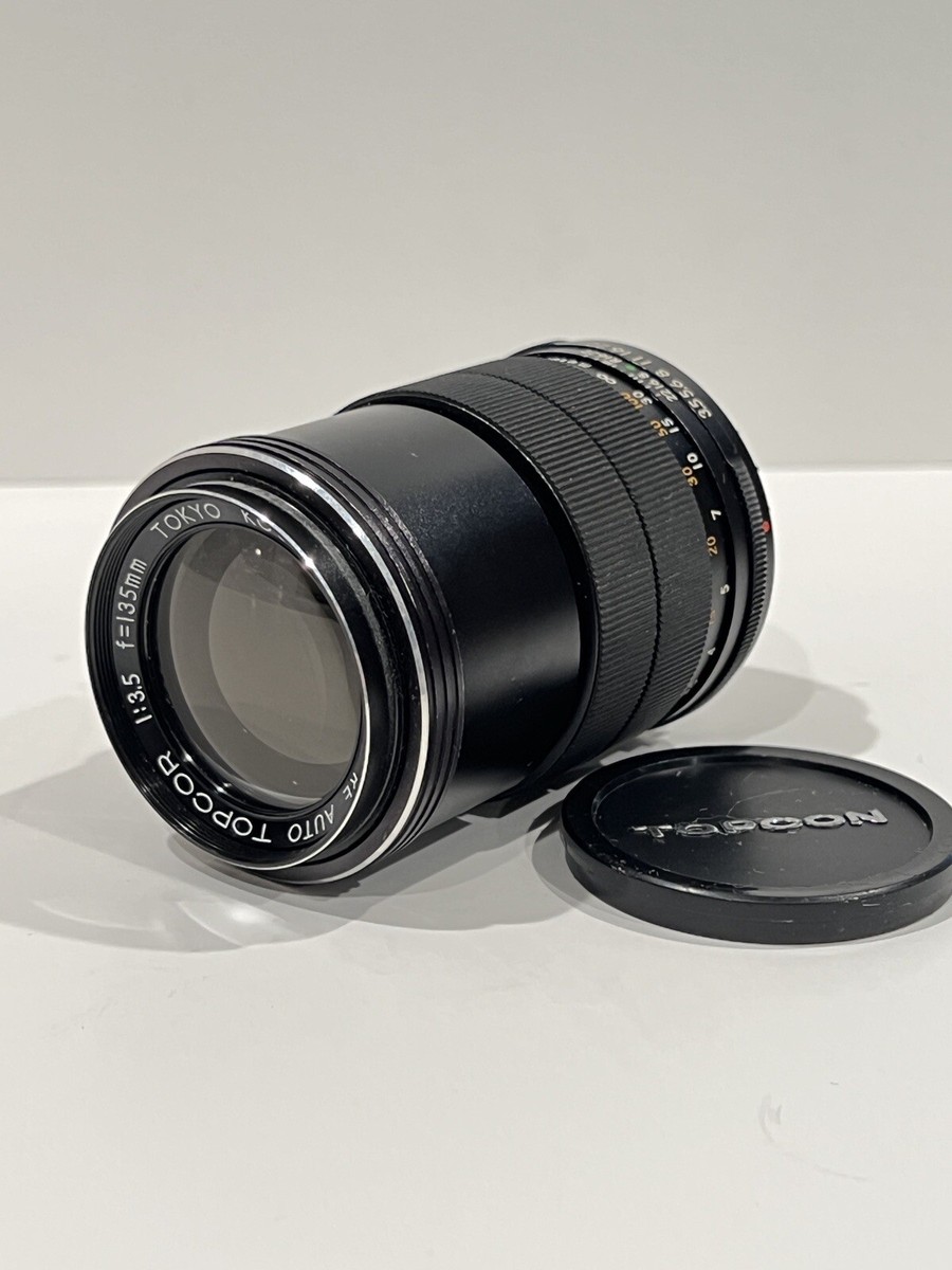 Tokyo Kogaku Topcon RE Auto Topcor 135mm f/3.5 Lens - Black