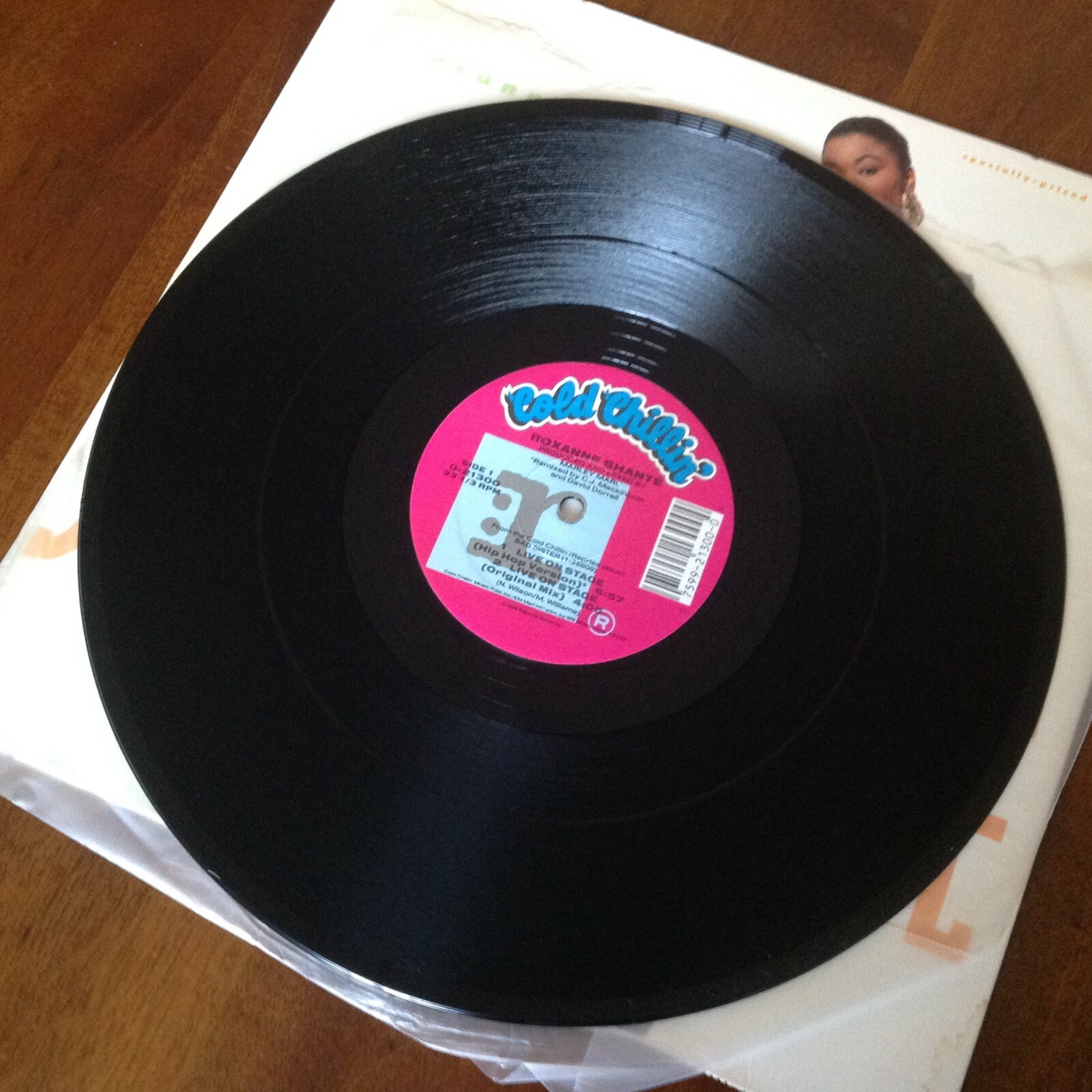 ROXANNE SHANTE LIVE ON STAGE PROMO 12” MAXISINGLE/1989 NM/VG+