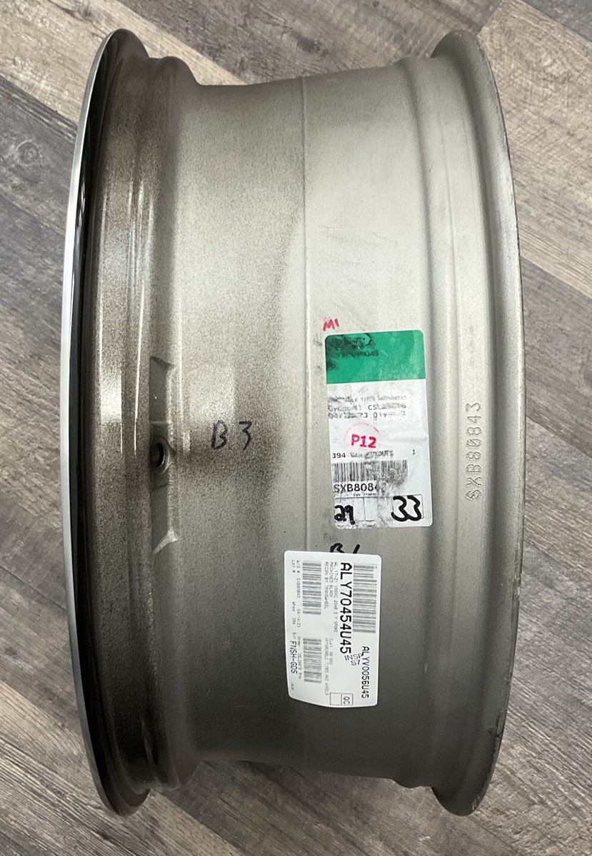 字通 17-20 Volvo S90 V90 20-Inch 10-Spoke Black Diamond Cut Alloy