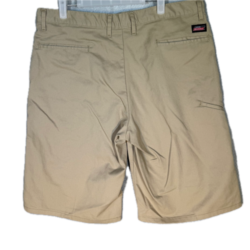 Dickies Men's Work Shorts 36 Khaki High-Rise Loose Fit Flat Front Zip Fly M1585 - Picture 2 of 12