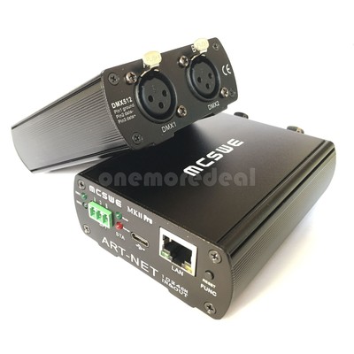 DMX1024D ART-Net DMX 1024 Lighting Controller+SPI for WYSIWYG to Control Light