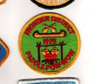 Frontier District 1975 Paddle Pow Wow Patch