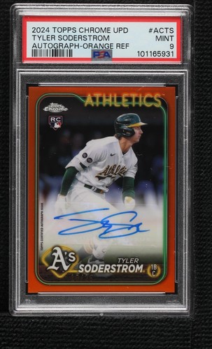 Tyler Soderstrom 2024 Topps Series 1 Stars Of MLB J4 RC #SMLB-18