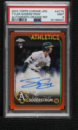 2024 Topps Chrome Update Series - Tyler Soderstrom #AC-TS