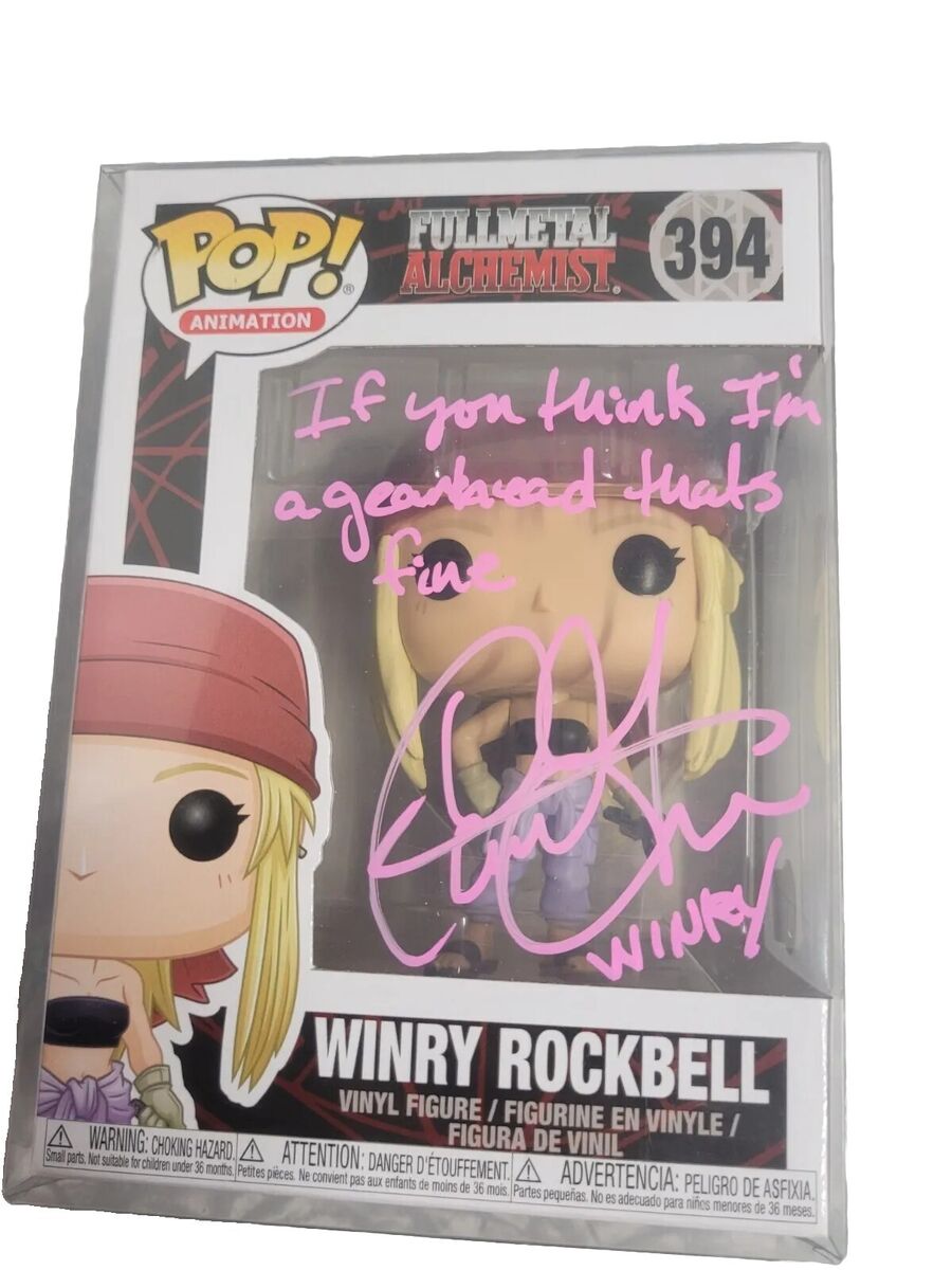 Winry Rockbell Funko Pop Mint #394 FullMetal Alchemist Winry Rockbell Funko Pop Mint #394 FullMetal Alchemist