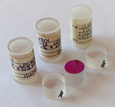 (3)  Spectra Physics Laser Cavity Mirrors   15mm   LASER Optics R&D