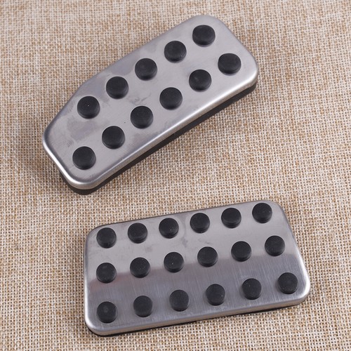 2PCS Non-Slip Gas Brake Pedal Cover Fit for Honda Fit 2013-2018 - Picture 1 of 4