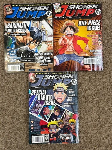 Shonen Jump Comic Book Magazine Lot of 51 (2006-2012) - Picture 18 of 18
