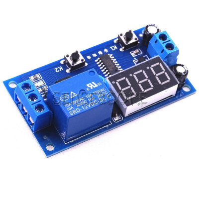 DC12V Multi-function  Delay Time Module Infinite Switch Board Timer Delay Relay
