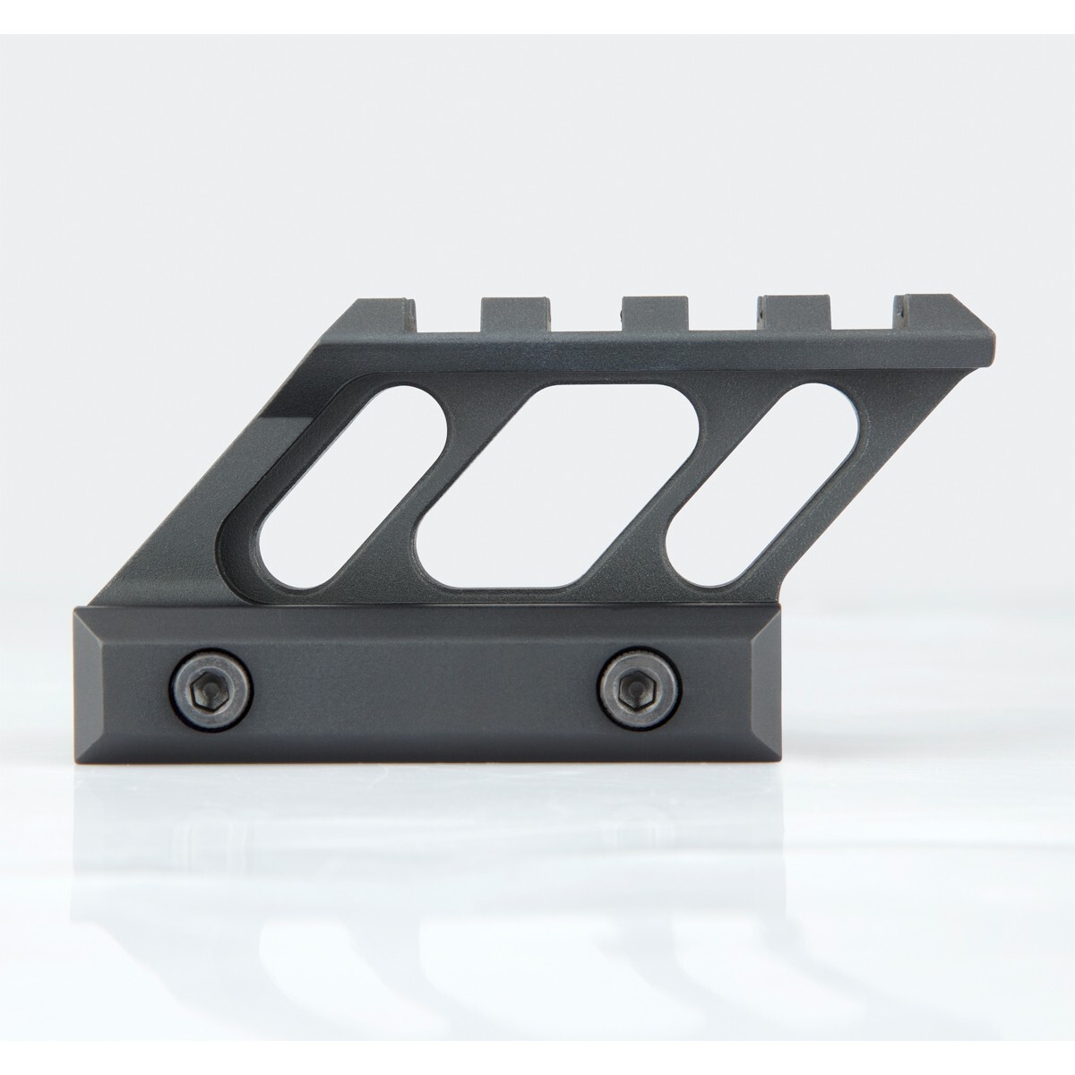 Offset High Profile Riser Mount fits Picatinny 20mm Rail For Red Dot ...