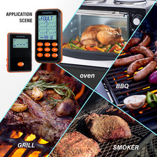 Inkbird IRF-4S 1000ft Wireless Remote Grills ...