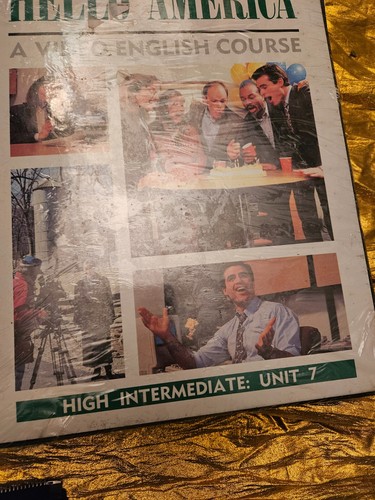 NEW - HELLO AMERICA A VIDEO ENGLISH COURSE HIGH INTERMEDIATE : UNIT 7 VHS TAPE ! - Picture 7 of 10