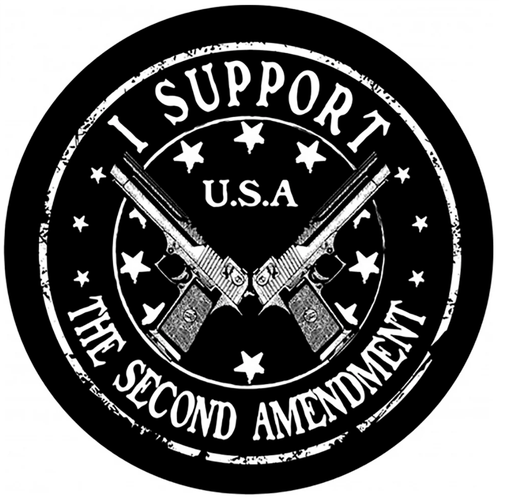 2nd Amendment Gun Rights Vinyl Sticker for Car Truck Window Bumper 10 Pack