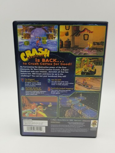 Crash Bandicoot The Wrath Of Cortex (Sony PlayStation 2, 2002) Complete PS2 - Picture 2 of 3