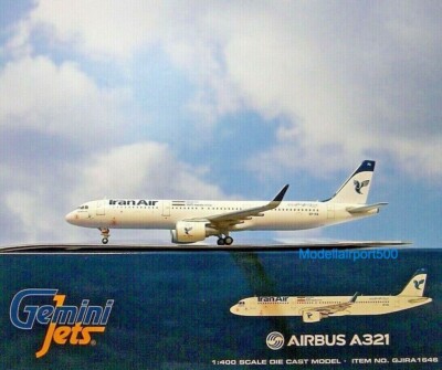 GeminiJets 1:400  Airbus A321  Iran Air EP-IFA  GJIRA1645  Modellairport500
