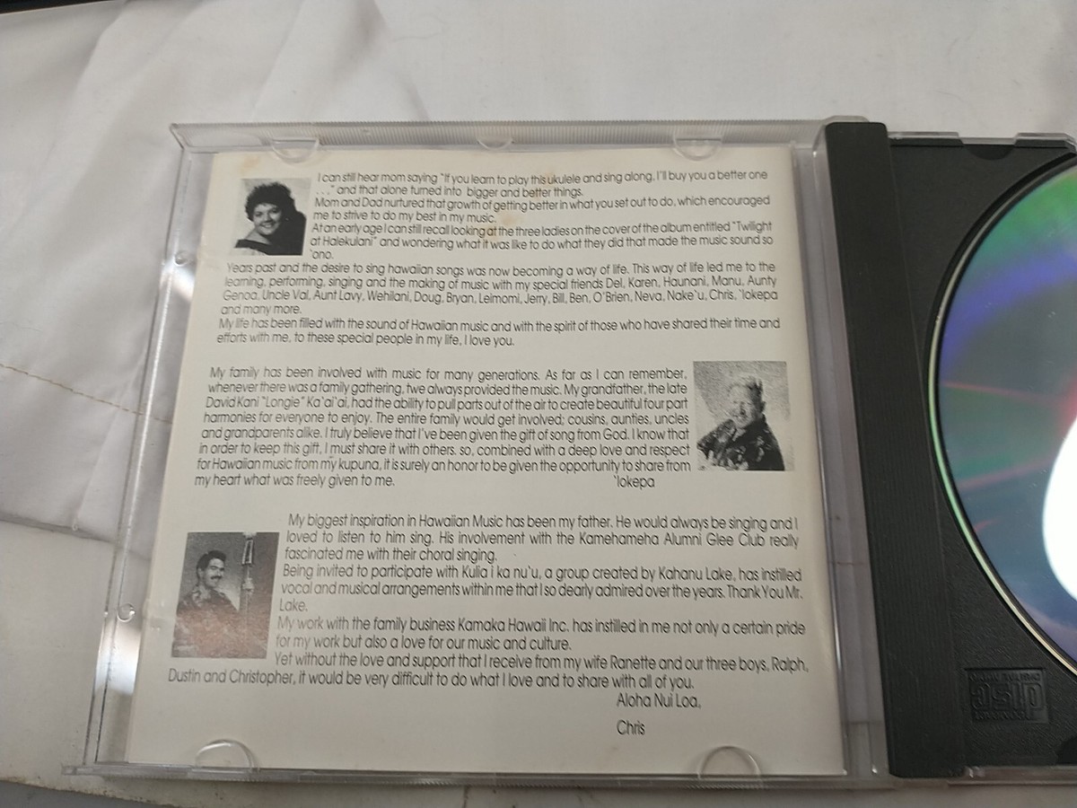 KE'ALOHI - Ke`alohi ORIGINAL HAWAIIAN CD, 1992 734015002123| eBay